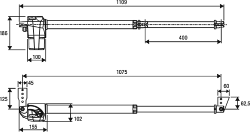 esquema dimensional Bill 4042